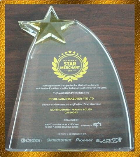 SGCarMart Star Merchant Award 2018