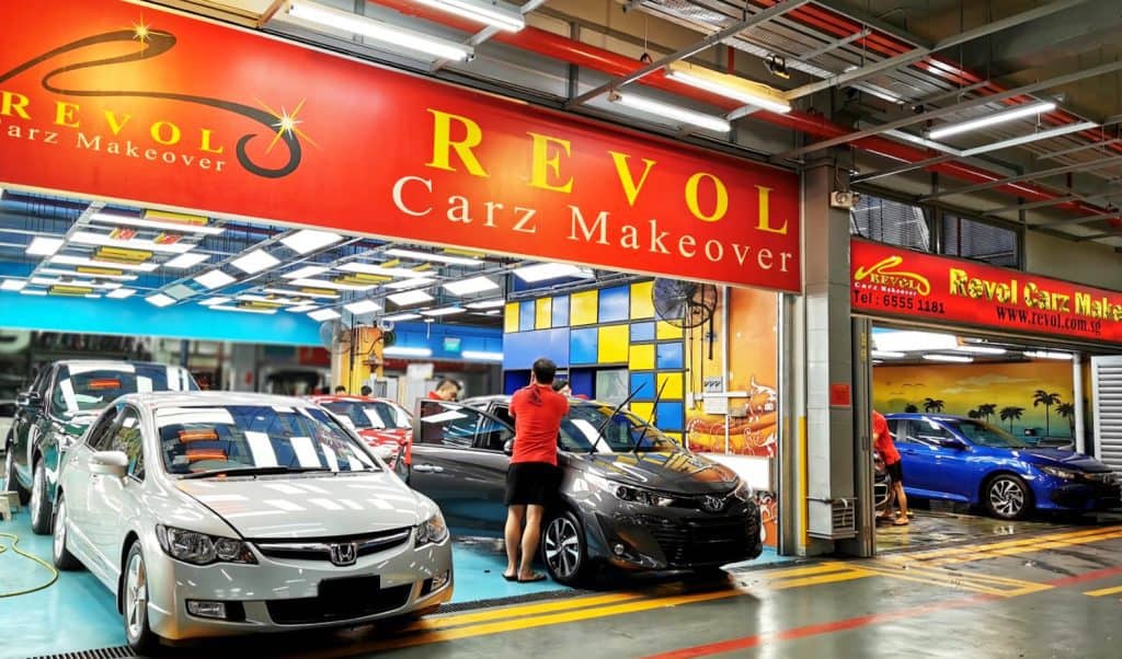 Audi A4 at Revol Carz Garage
