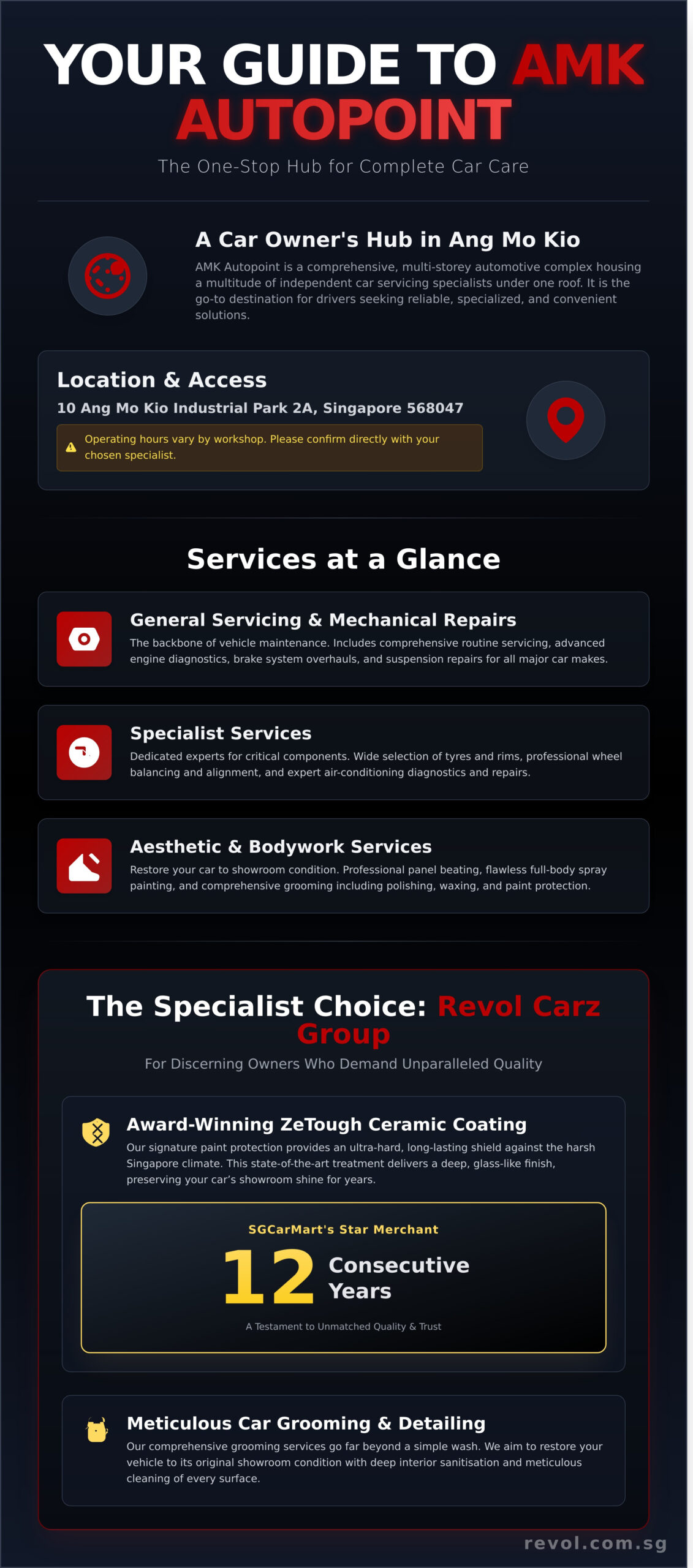 AMK Autopoint: The Ultimate Guide to Your One-Stop Car Service Hub - Infographic