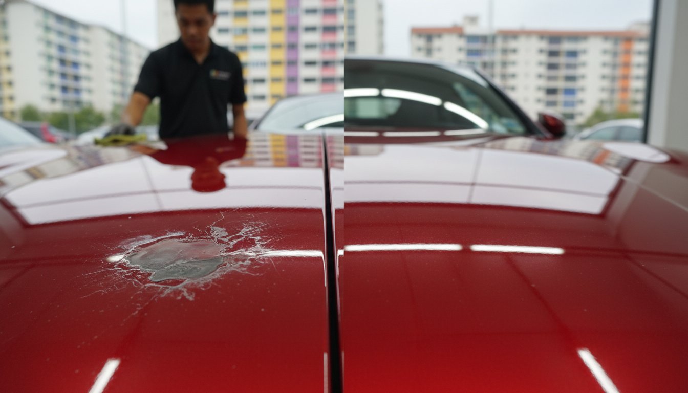 Bird Dropping Paint Damage Repair: A Singapore Guide