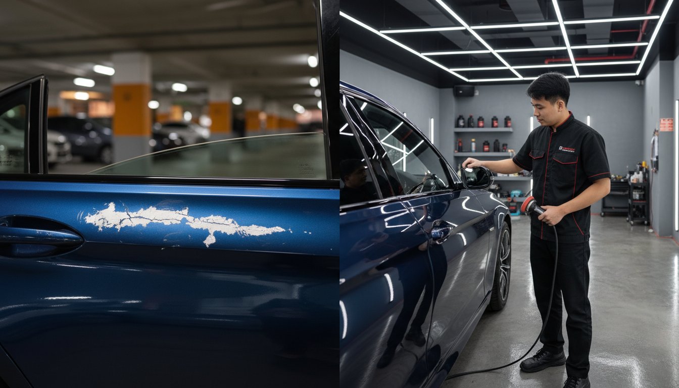 Car Scratch Remover That Actually Works: DIY vs Professional
