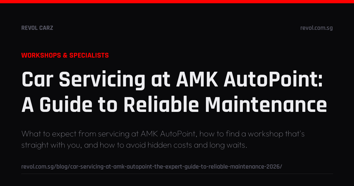 Car Servicing at AMK AutoPoint: A Guide to Reliable Maintenance | Blog ...