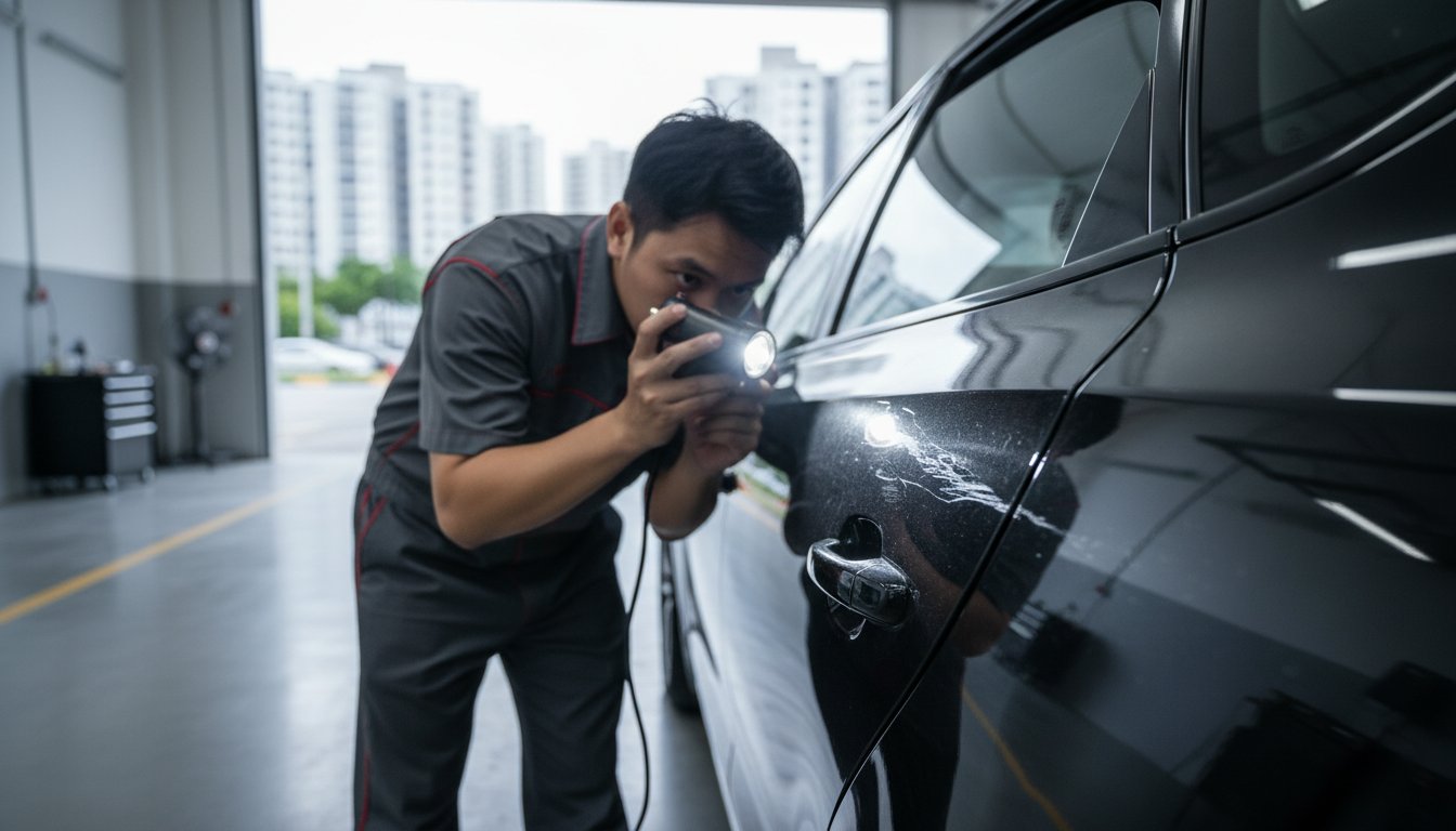 Deep Scratch on Car Door Repair Cost: A Singapore Guide