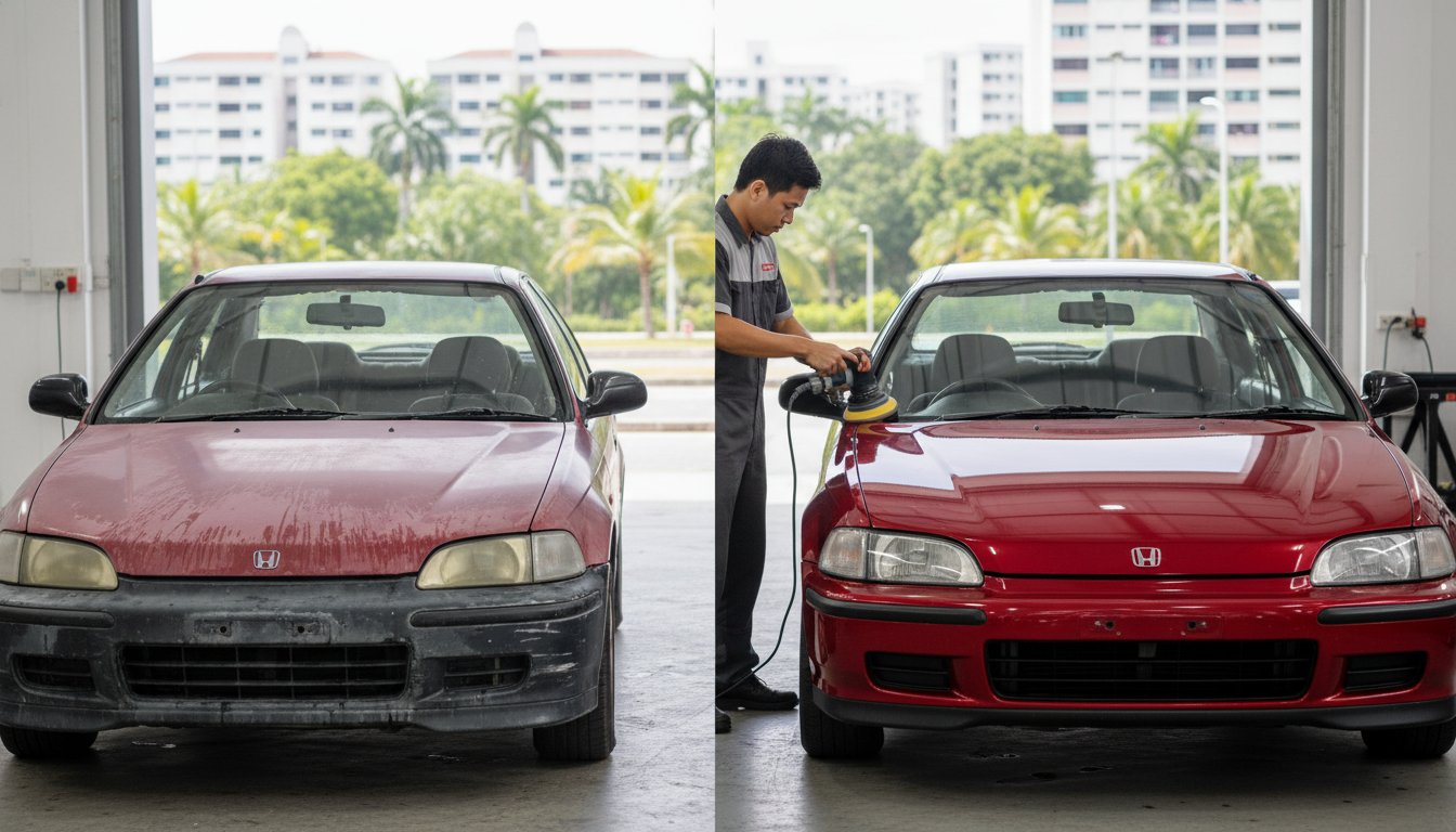 How to Make Your Old Car Look Brand New: A Restoration Guide for Singapore Drivers
