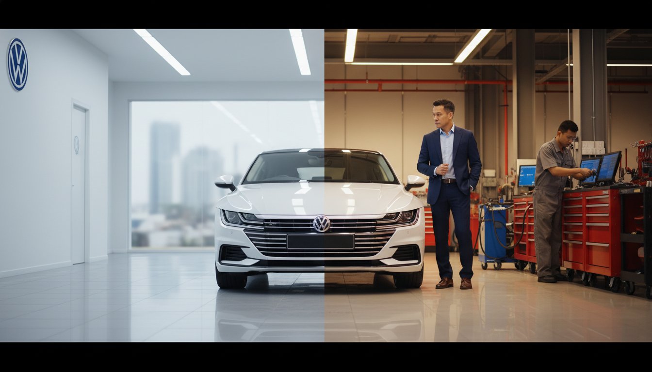 Official VW Service Centre vs. Independent Specialist: Which Is Right for You?
