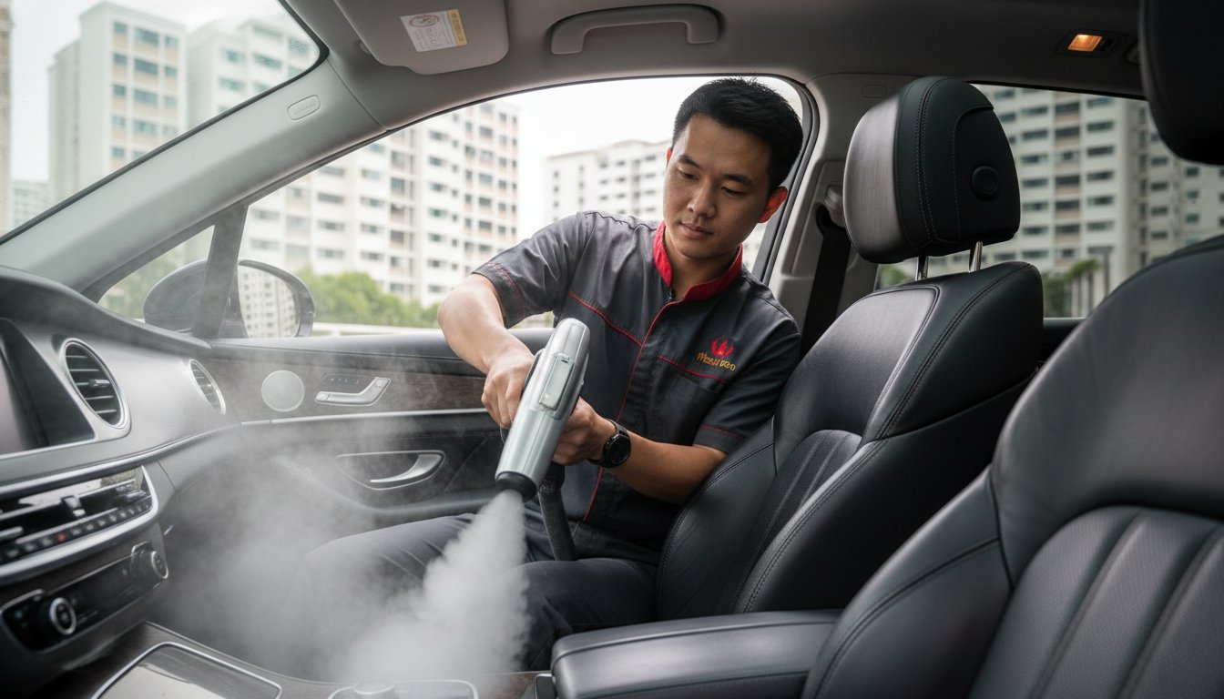 Professional Car Interior Sanitization Service in Singapore: The Ultimate Health and Hygiene Guide