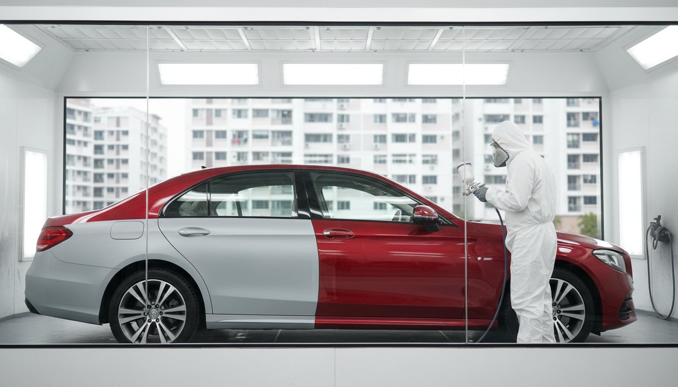 Professional Spray Paint vs DIY: A Guide to Automotive Refinishing in Singapore