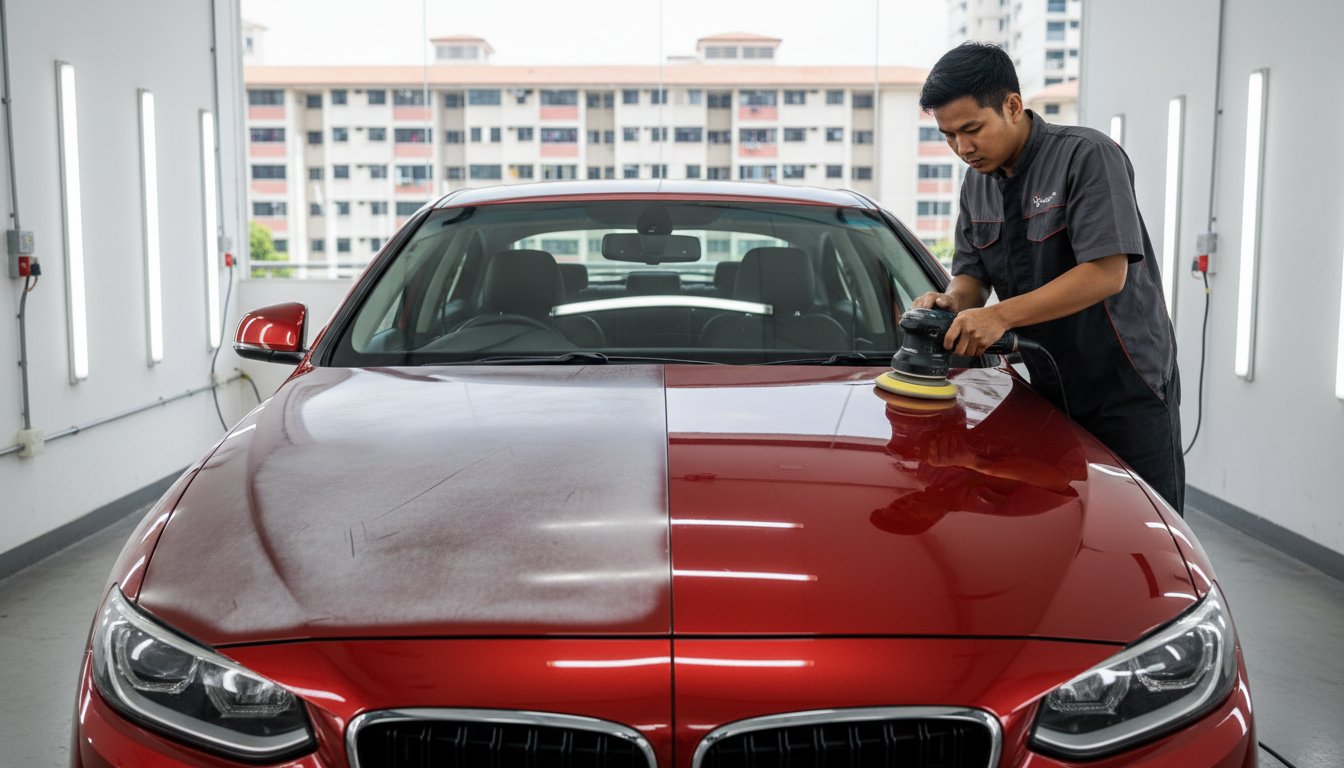 Sun Damage Car Paint Repair in Singapore: A Restoration and Protection Guide