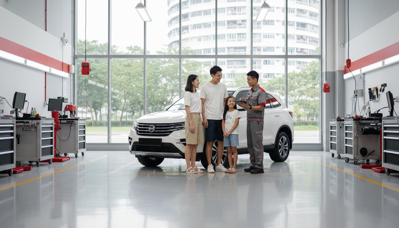 A Guide to Family Car Servicing Packages in Singapore