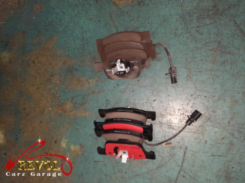 The air and cabin filters replaced during the service.