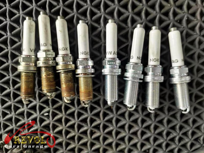 The new genuine Audi engine and transmission mounts ready to fit.