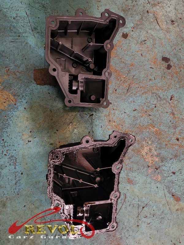 The new Audi-spec oil separator ready to fit.