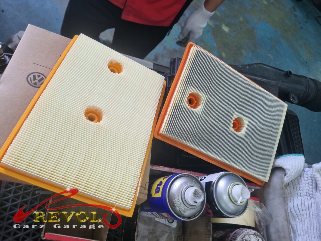 The battery load-tested during the service.