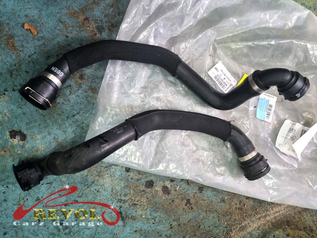 Coolant hoses changed at the same time as the radiator, since the front end was already apart.