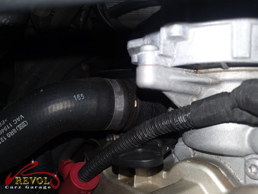 The service scan pointing to the faulty oxygen sensor.
