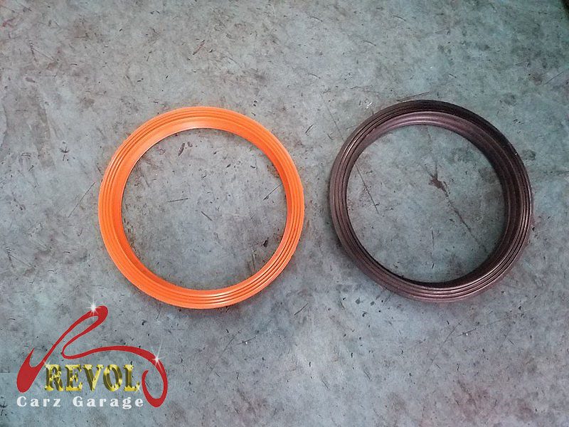 The new genuine Audi-spec fuel pump module and fresh sealing ring ready to fit.