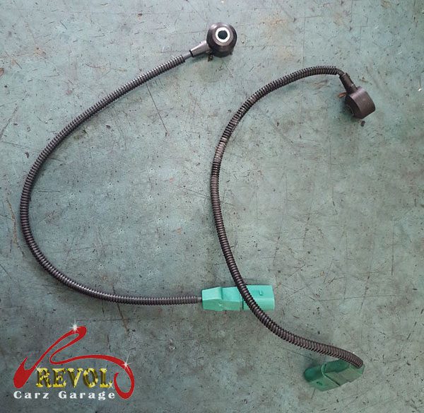 The old intake air temperature sensor removed.