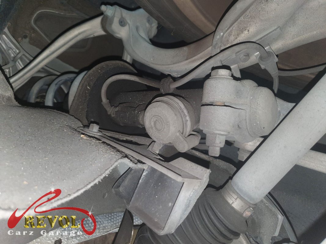 The front end confirmed quiet on the road.