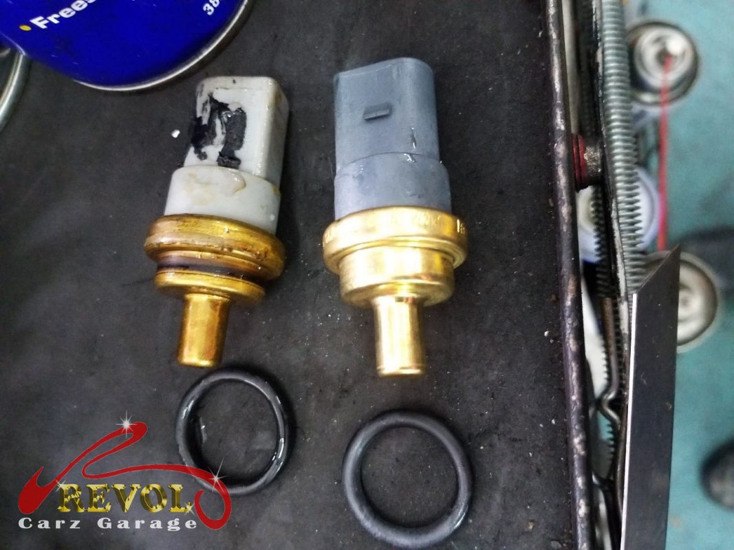 The fault code cleared and the engine running clean.