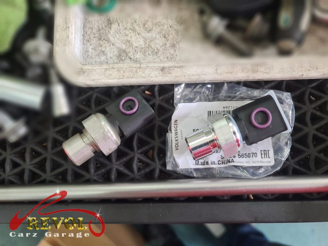 The new genuine Audi-spec compressor ready to fit.