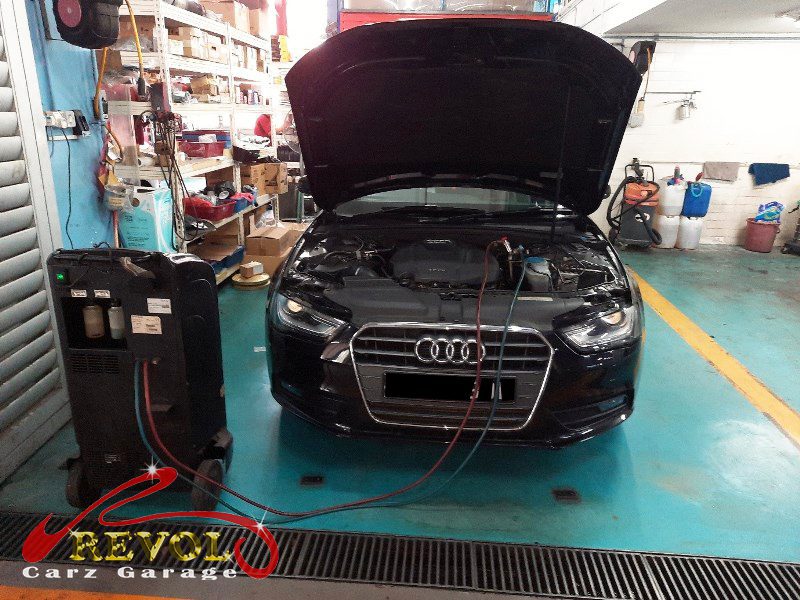 The new genuine Audi-spec compressor ready to fit.