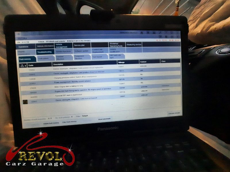 The starter draw checked on the BMW X1, the battery and charging confirmed fine.