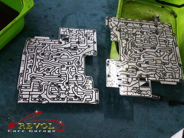 The mechatronics overhaul underway.