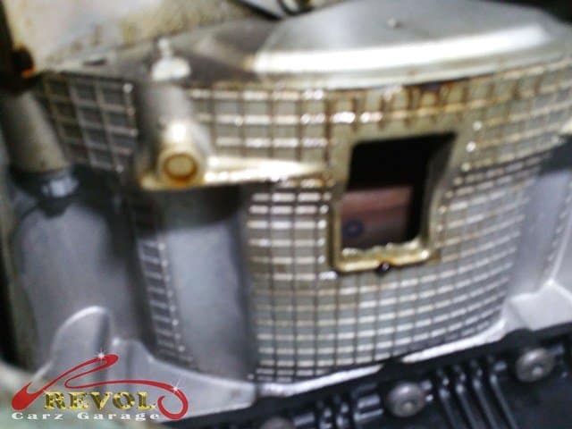 The timing being set correctly after the valve seal work.