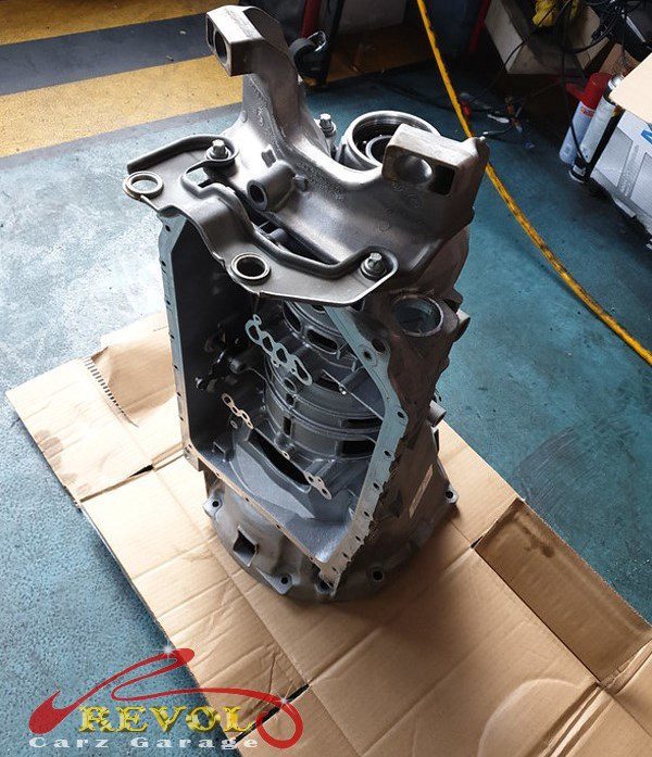 The valve body cleaned and checked over.