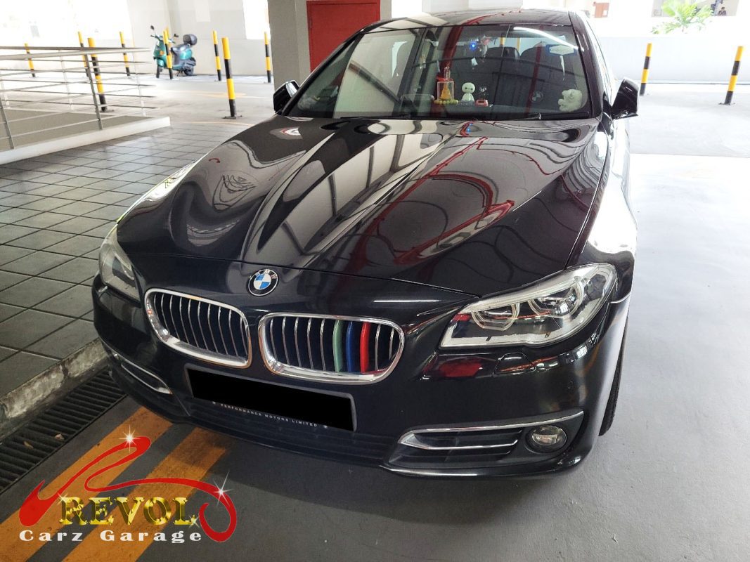 The parking brake system reset and recalibrated.