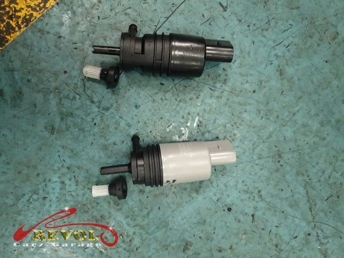 The split turbo air hose found bleeding air.