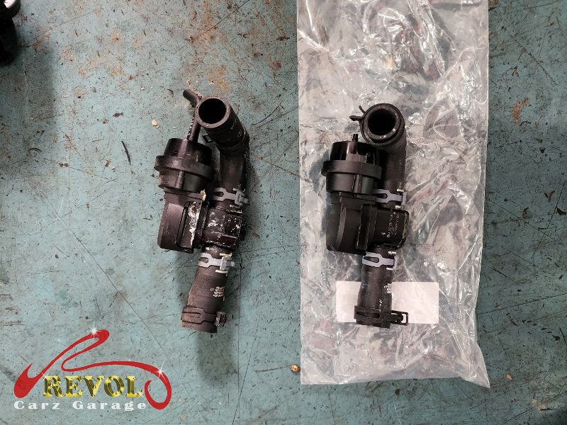 The brakes checked over on the lift.