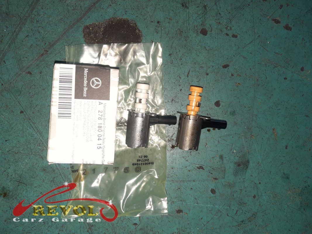 The new valve installed and the oil pressure confirmed steady.