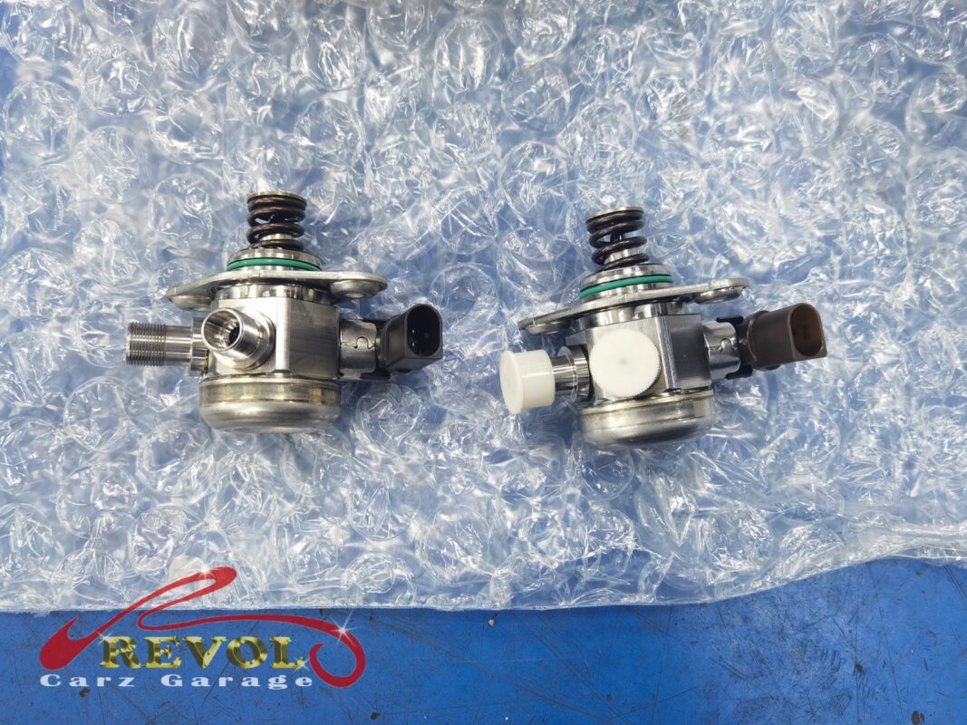 The new Mercedes-spec high-pressure fuel pump ready to fit.