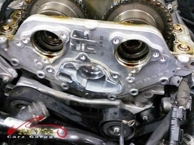 The Mercedes-Benz diagnosed, the slow starting traced to the timing.