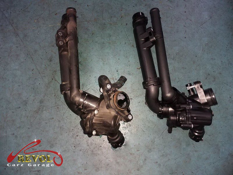 The system pressure-tested clean after the swap.