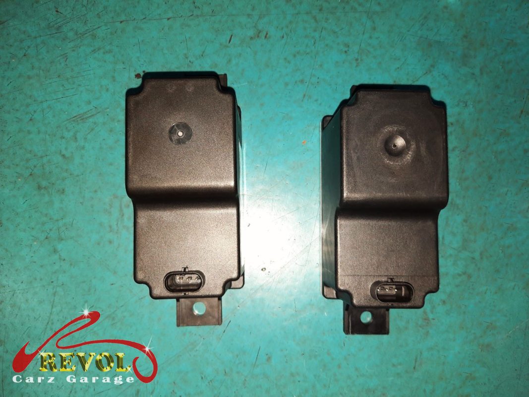 The new battery installed and registered to the car's energy management.