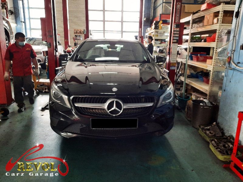 The new genuine Mercedes-spec wheel speed sensor ready to fit.