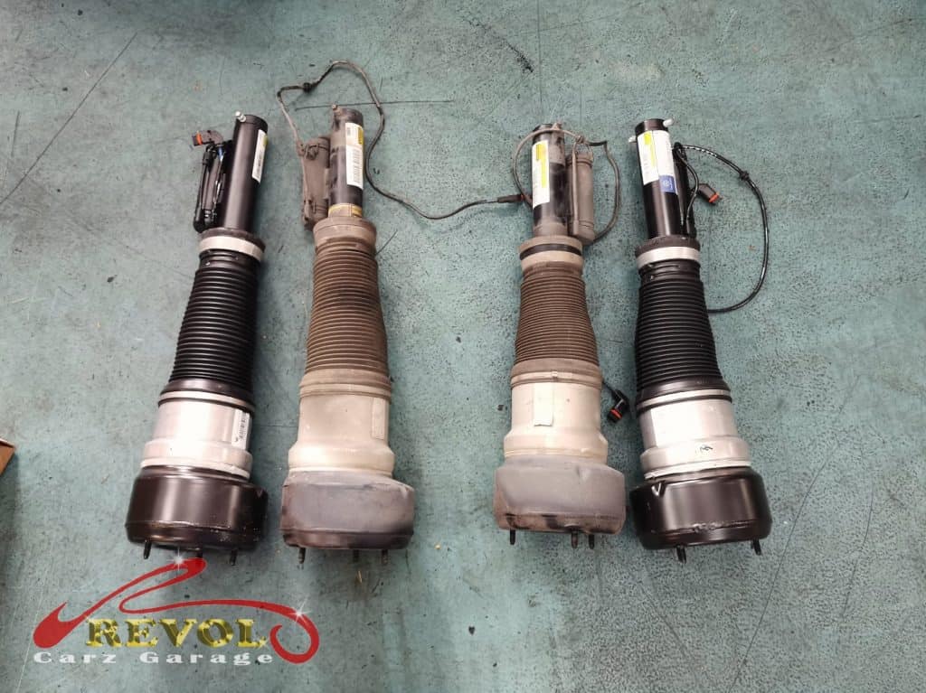 The new genuine Mercedes-spec engine mounts ready to fit.
