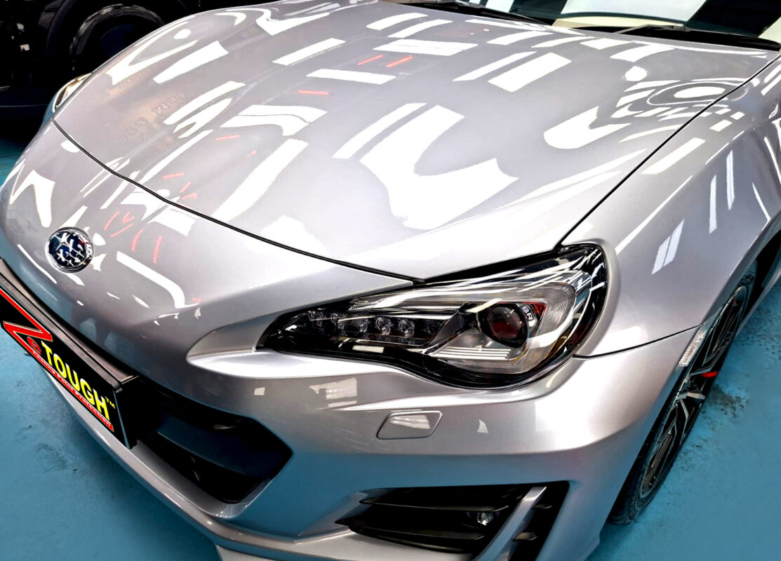 The Subaru BRZ assessed for its full interior and exterior grooming.
