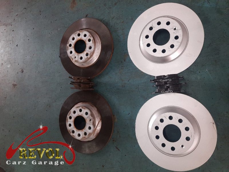 The new battery of the correct type fitted and registered.