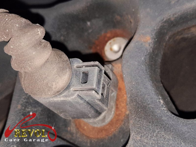 The new VW-spec wheel speed sensor ready to fit.