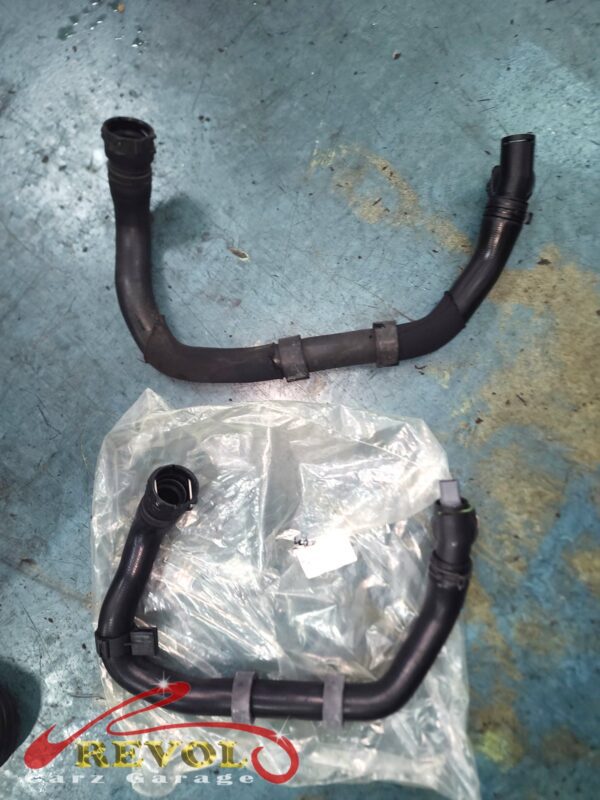 The engine oil and filter changed on the Volkswagen Passat.
