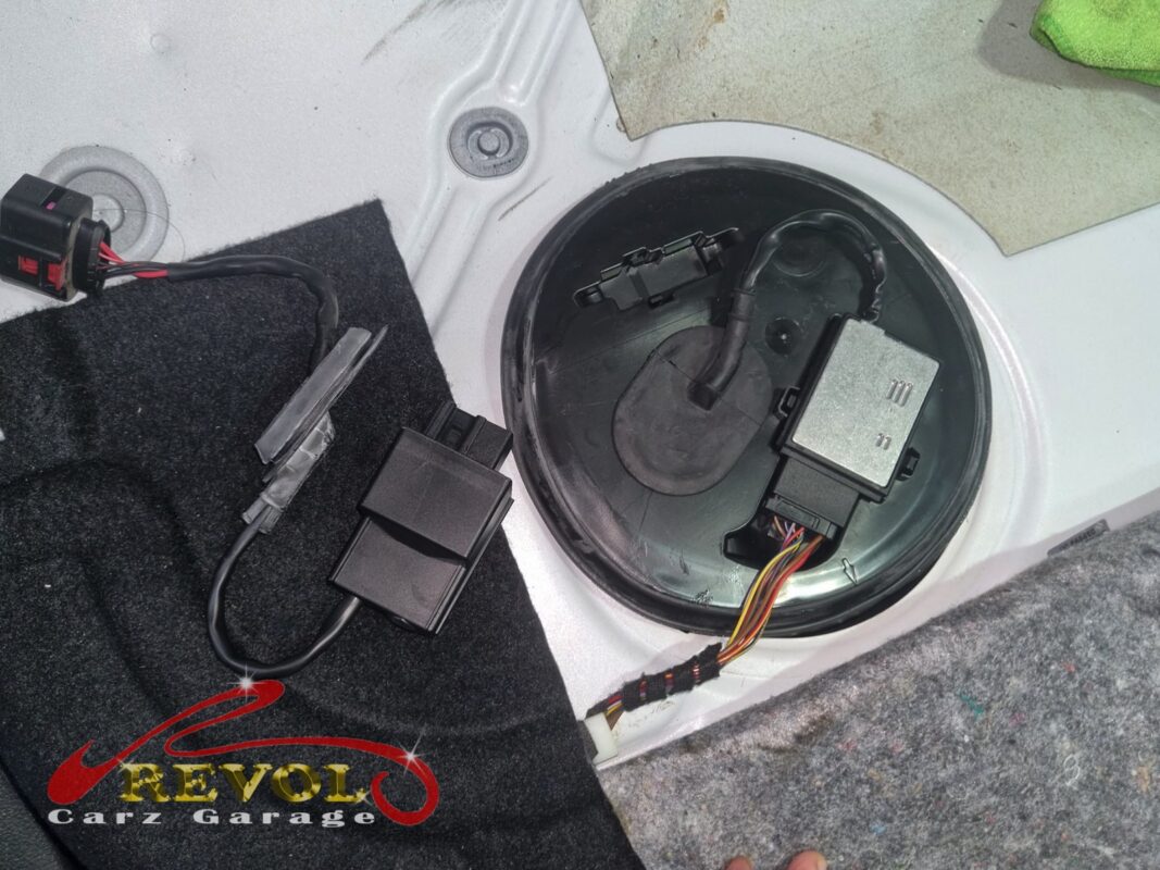 The new VW-spec fuel pump ready to fit.