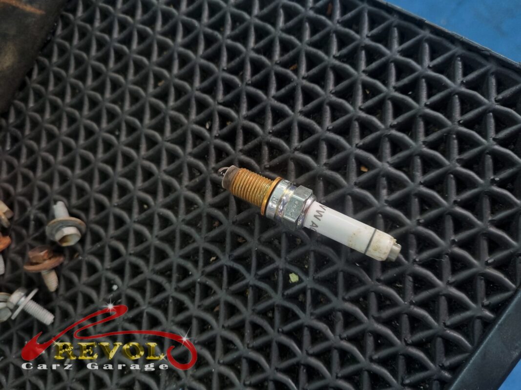 The battery load-tested during the service.