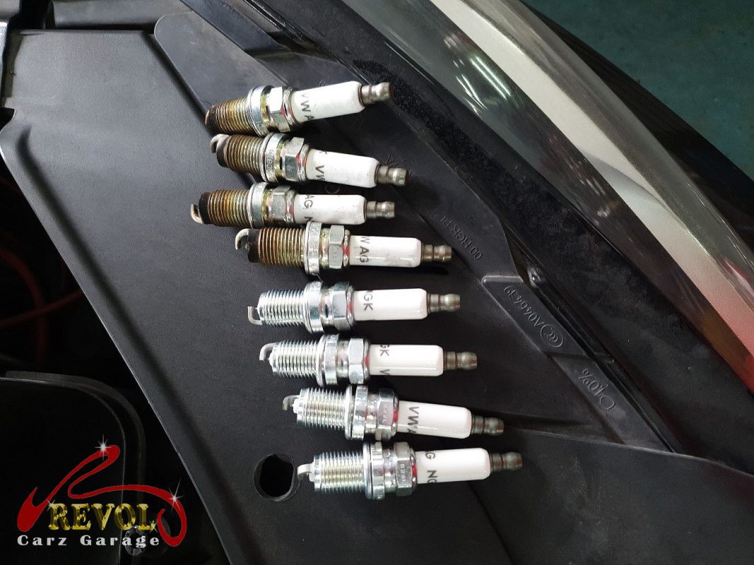 The belts, hoses and underbody inspected.
