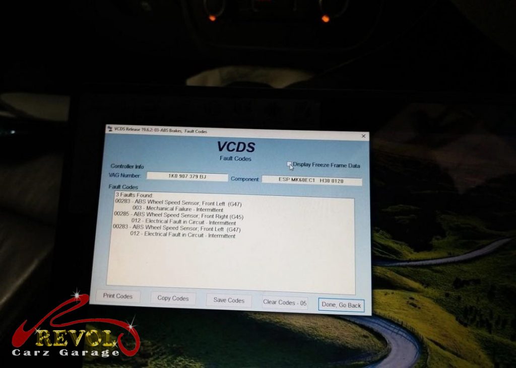 The engine oil and filter changed on the Volkswagen Jetta.