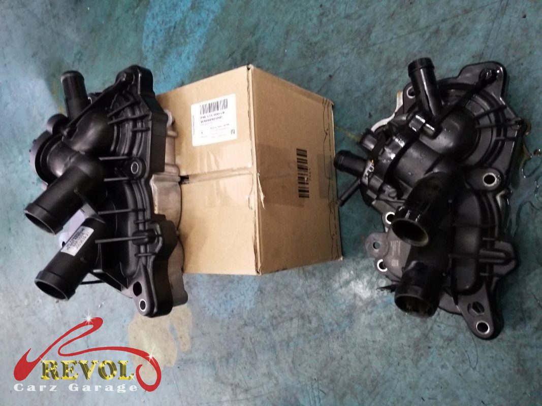 The system pressure-tested clean after the swap.