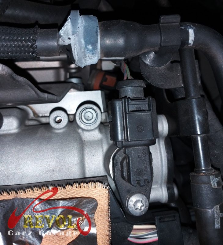 The air and cabin filters replaced during the service.
