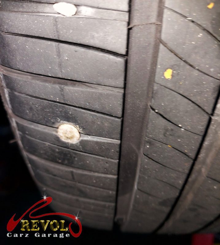 The belts, hoses, tyres and underbody inspected.